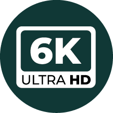 6K - ultra HD opløsning