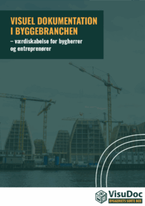 Forside på white paper om visuel dokumentation i byggebranchen
