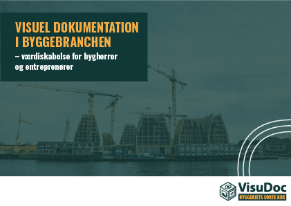 Forside på white paper om visuel dokumentation i byggebranchen