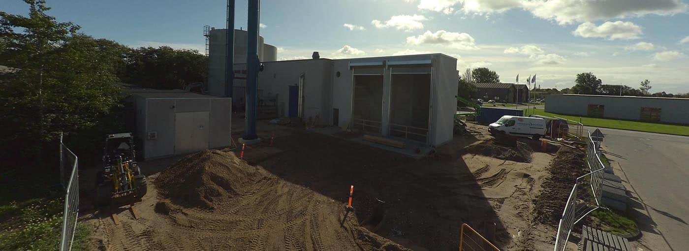 Christiansfeld Fjernvarme opfører biomassefyret varmeproduktionsanlæg