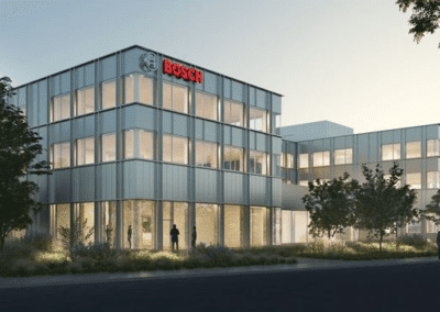 Opførelse af nyt domicil (Robert Bosch)