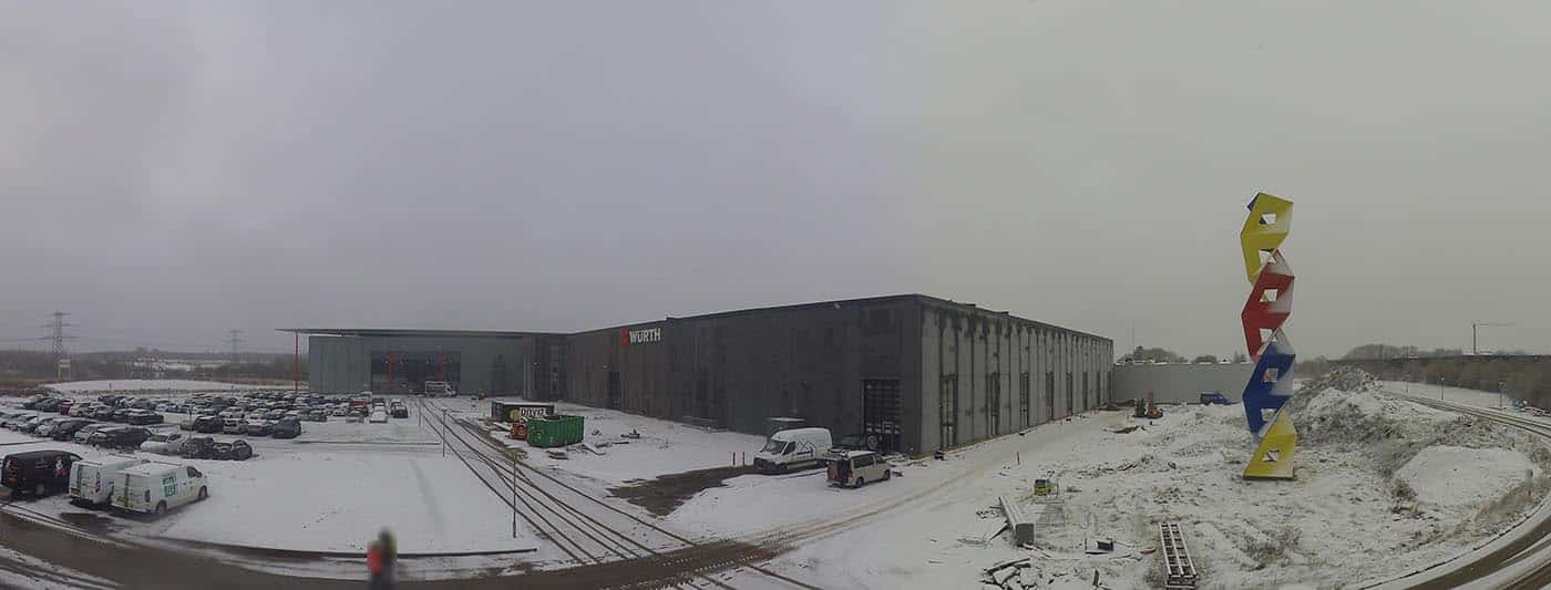 Würth Danmark - lagerudvidelse i Kolding