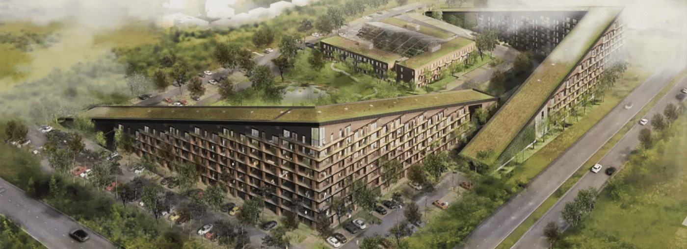 Balder Danmark og Bovieran Danmark har opført Green Hills i Solrød Strand