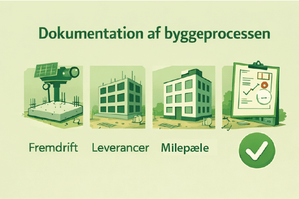 Dokumentation af byggeprocessen
