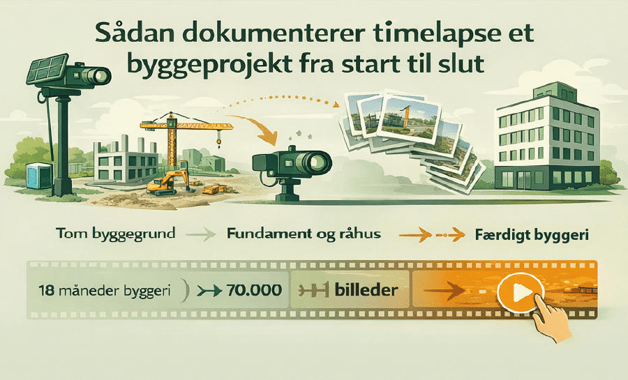 Så här dokumenterar vi med time-lapse-teknik
