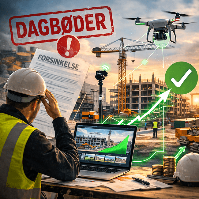 Dagsböter – Undvik dyra dagsböter genom att dokumentera ditt byggprojekt visuellt
